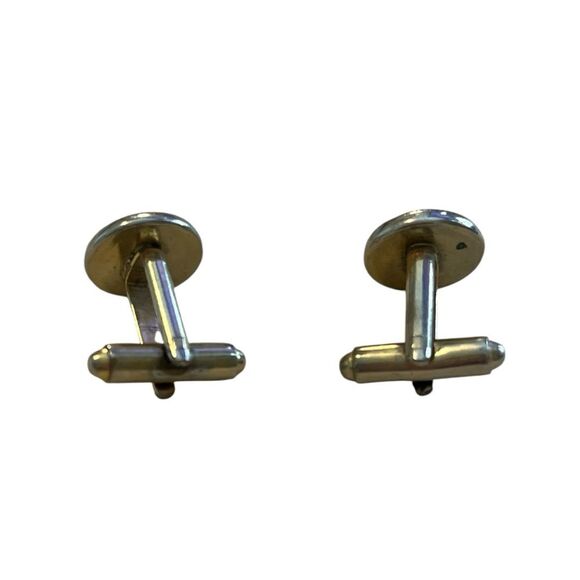 Vintage Men’s Silver-tone Fly Fishing Cufflinks - Picture 3 of 3